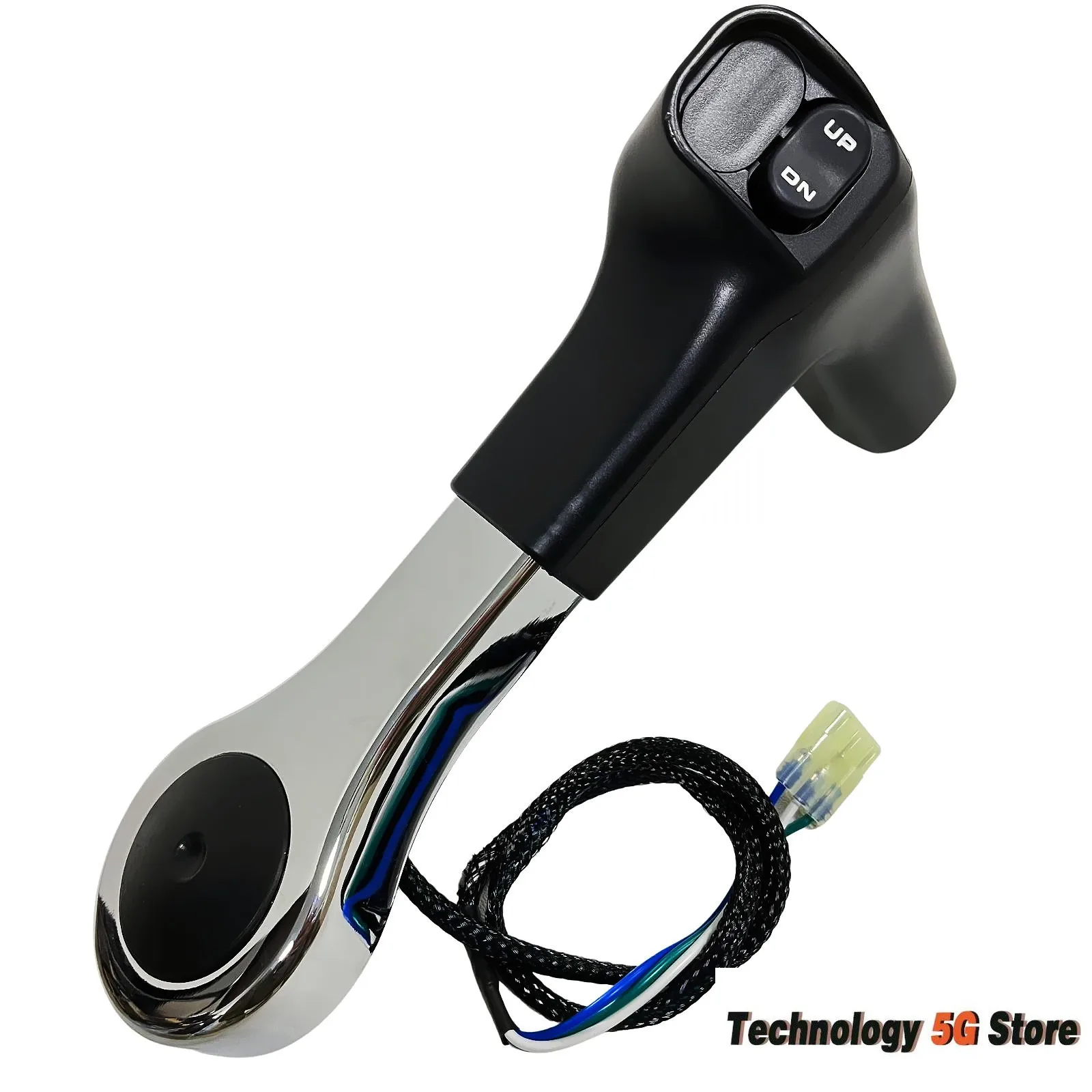 

Outboard Engine Control Box Top Mounted Vertical Single Right Hand Throttle Control Handle for Honda 24811-ZW5-U01