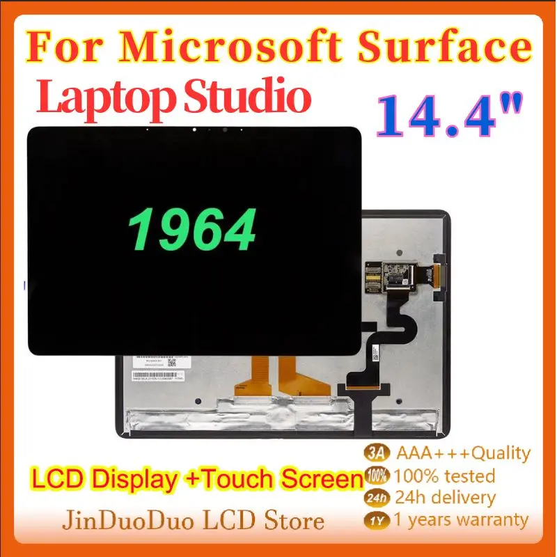 

14.4" Original For Microsoft Surface Laptop Studio 1964 LCD Display Touch Screen Digitizer for Surface Laptop Studio LCD