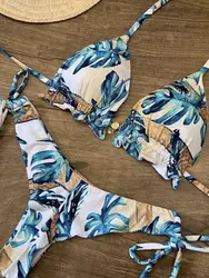 Ruotongsept 2022 sexy micro biquinis banho feminino push-up maiô bandagem beach wear biquini brasileiro conjunto de biquíni