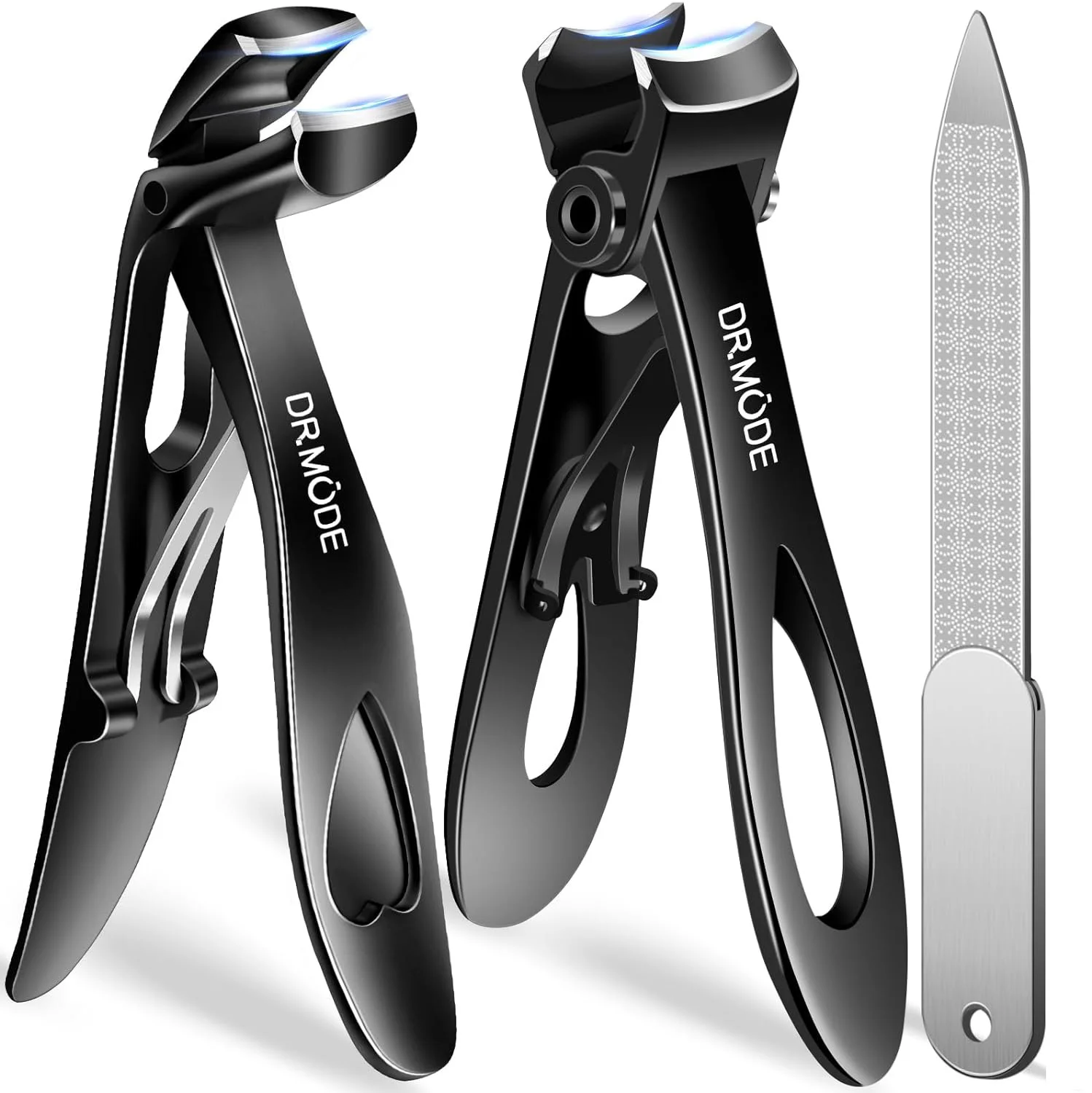 Sheeamy 2024 Clippers for Thick Nails for Seniors Angled Head Large German Toe Nail Clippers Heavy Duty Nail Clippers