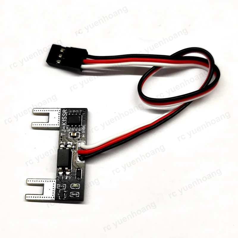 PWM Remote Control Switch 40A Solid State Relay Switch Controlling 1CH Electronic On-off Support 5V Receiver for RC Drone