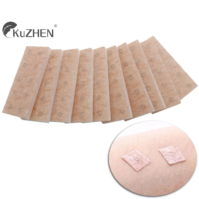 

100Pcs Ear Acupuncture Needle Disposable Press Needle for Ear Sticker Acupuncture Patches Skin Needl Massage Relaxation