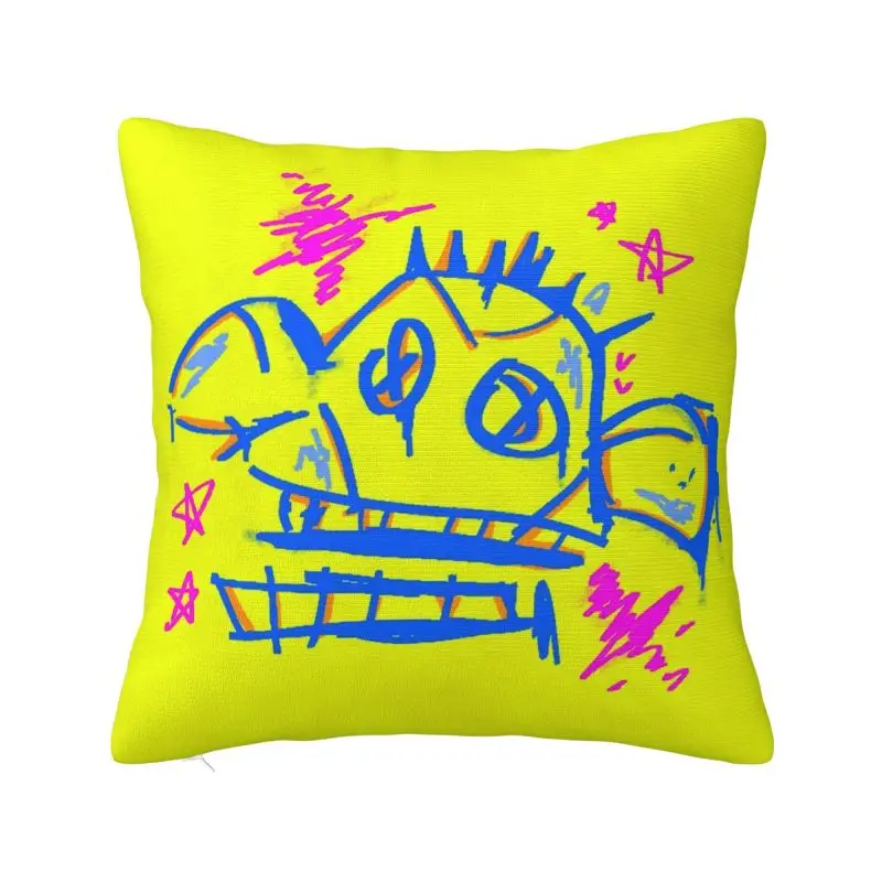 

Роскошная наволочка Jinx Monkey Bomb на заказ, домашний декор, квадратная забавная мультяшная наволочка для гостиной