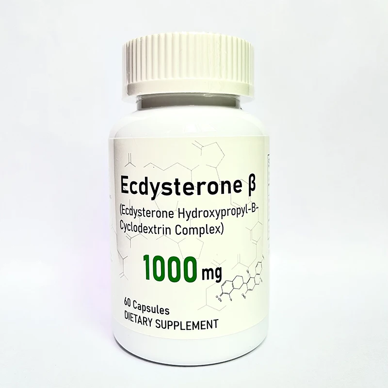 Ecdysterone Capsules 60 Pills Support Muscle Development Increase Physical Strength Promote Lipid Metabolism