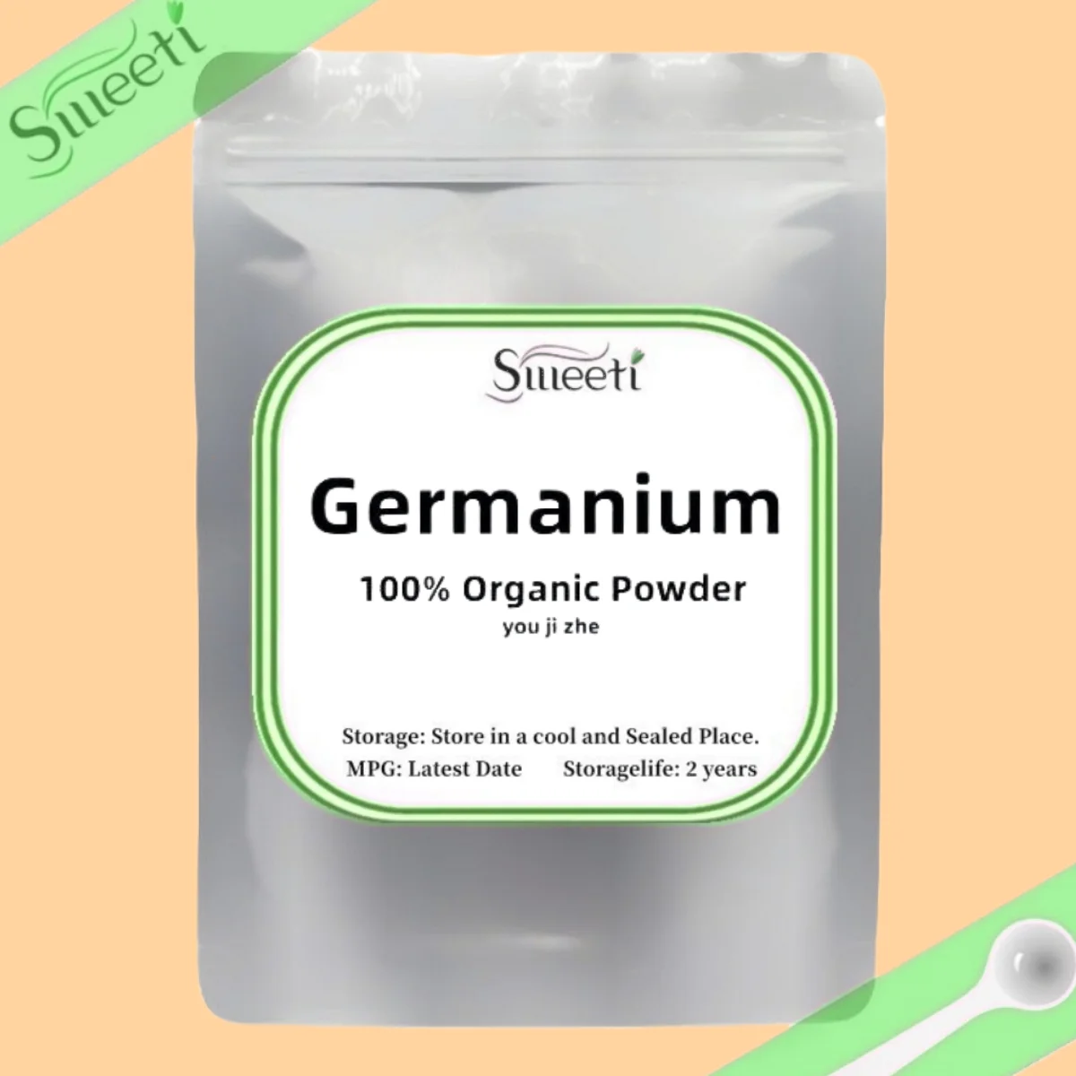 50g-1000g Organic Germanium Powder 99.99%, Ge-132 Powder Cas No 12758-40-6, Free Shipping