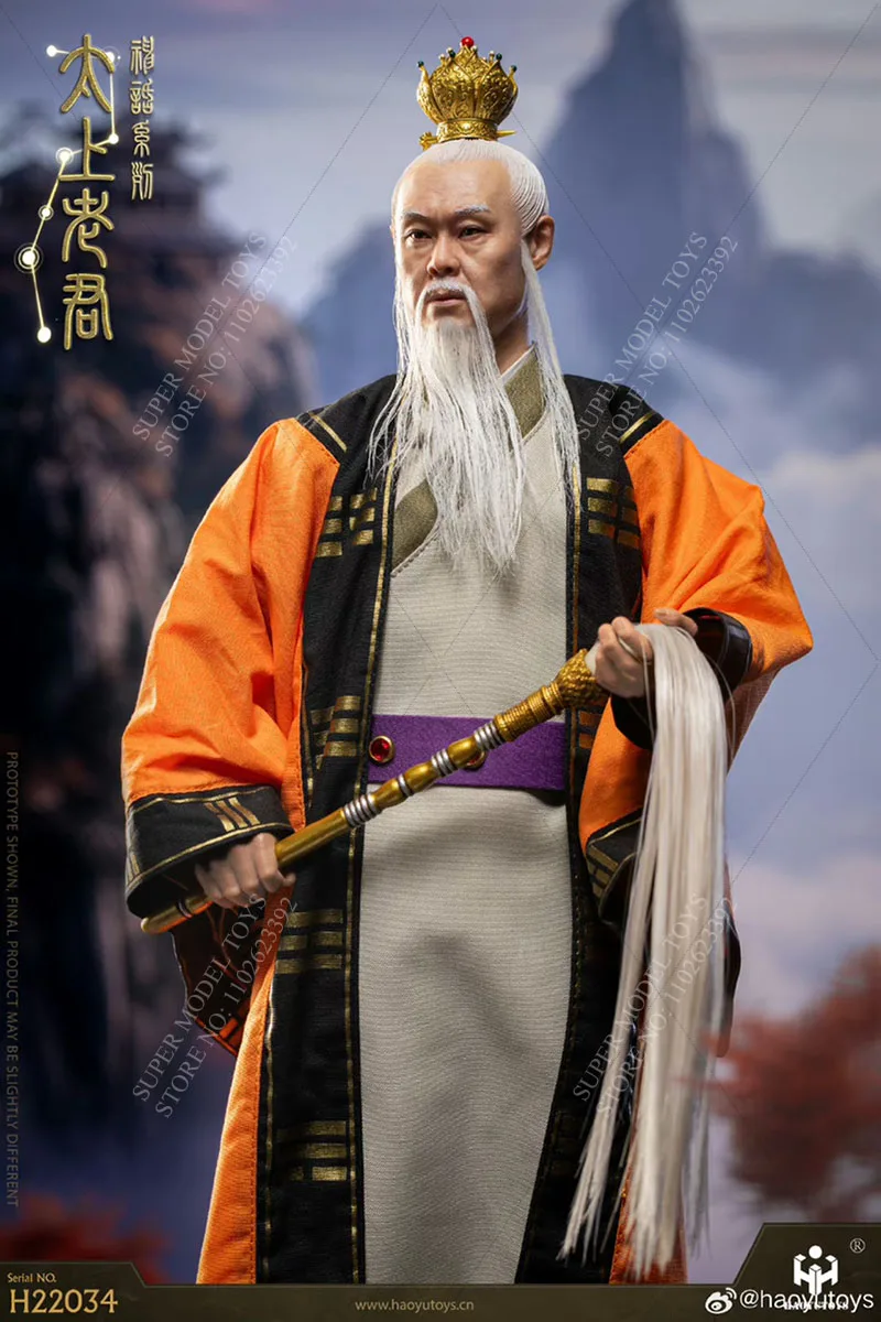 HAOYUTOYS 1/6 Scale Men Soldier Myth Series - Journey to the West - Tai Shang Lao Jun Full Set 12-inch Action Figure Model