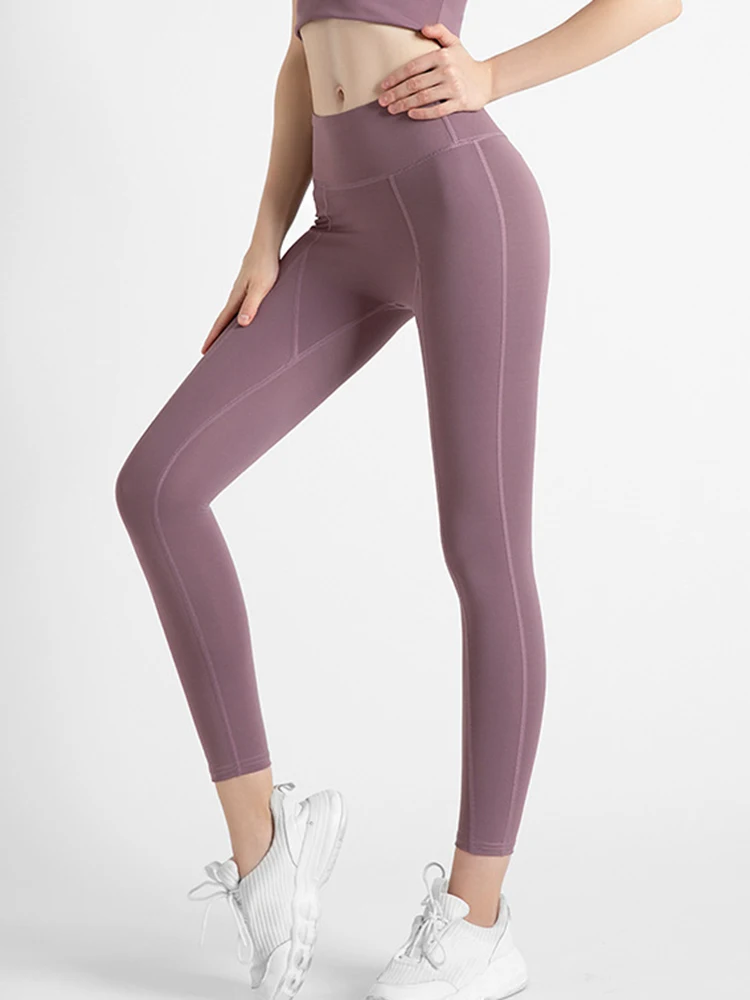 Mallas deportivas con bolsillos de malla para mujer, Leggings de Yoga, Sexy, ajustados, de cintura alta, Push Up