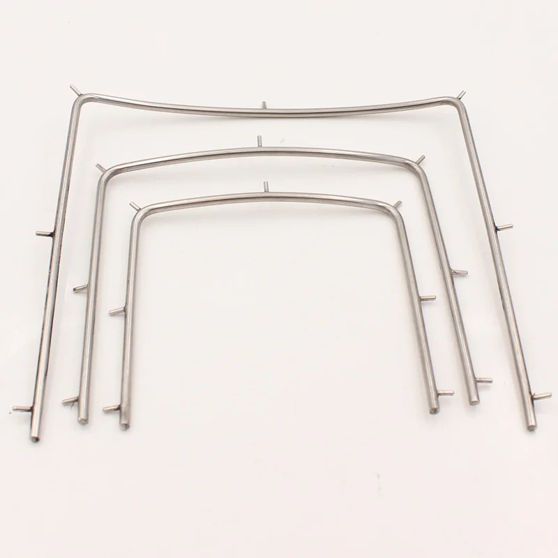 1 Pc Dental Rubber Dam Frame Holder Surgical Clamps Materials Autoclave Stainless Steel Dentistry Instruments Tools