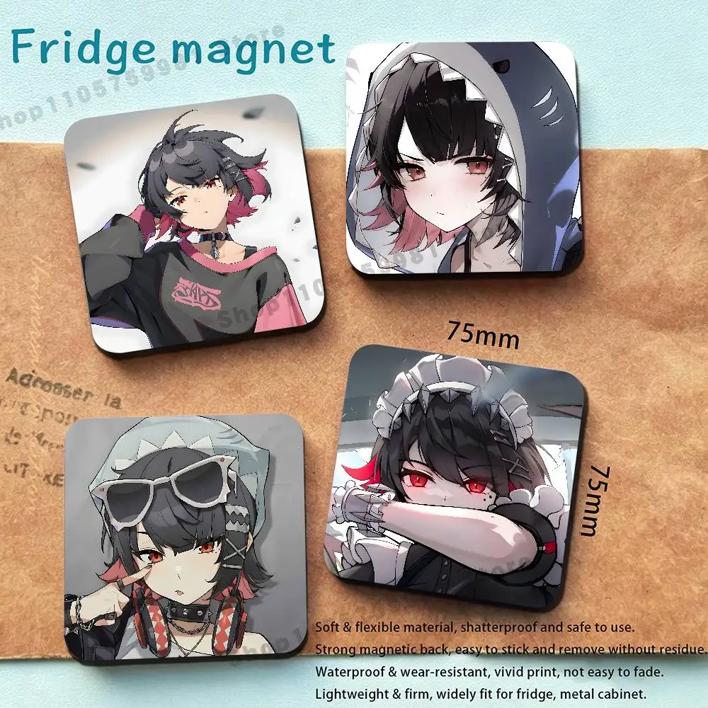 Ellen Joe ZZZ Icons New PVC Fridge Magnet for Cartoon Refrigerator Decor For Child Magnetic Toy