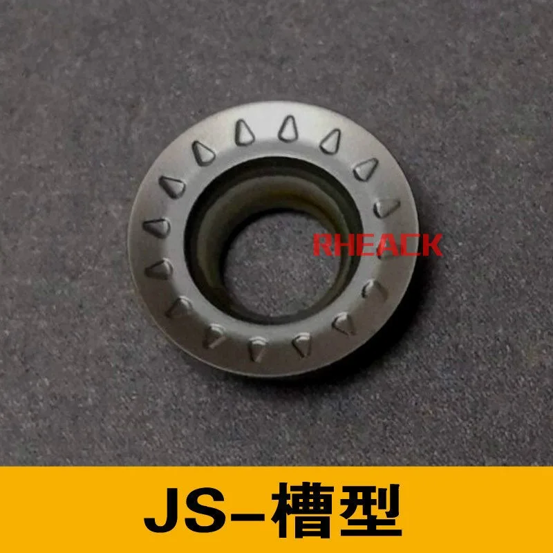 (10 pieces) circular CNC milling insert RPMW/RPMT08T2/10T3/1003/1204MOE-JS/TT round cutter head
