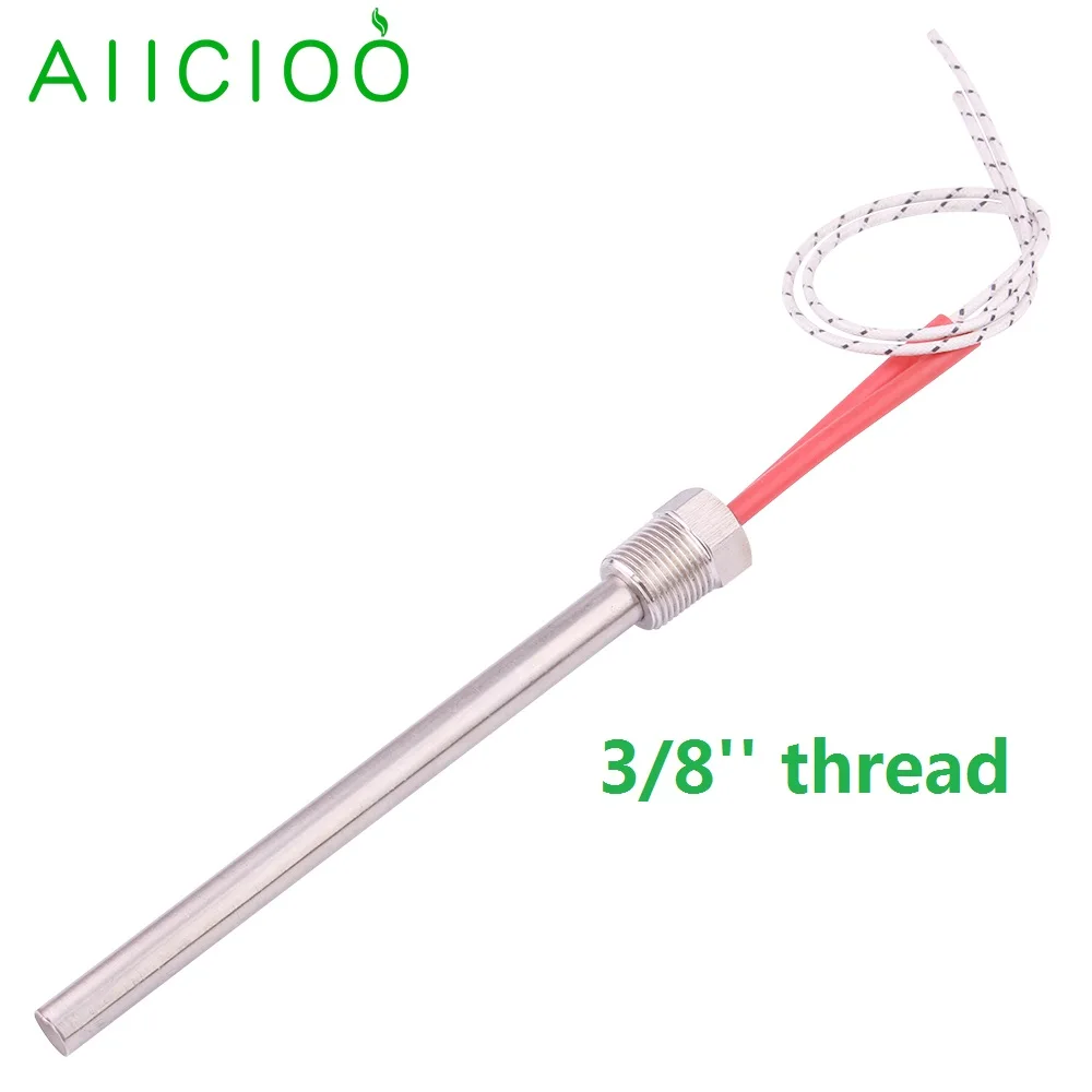 AICIOO Heating Tube Ignitor 300w/350w Heater for Wood Pellet Stove 220V Heating Tube for Fireplace Grill Stove 10x140/150/170mm