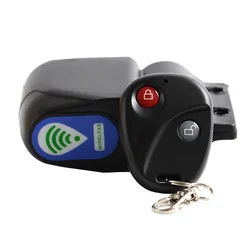 Bicycle Anti-theft Alarm Lock with Wireless Remote Control MTB Bike Anti-Theft Vibration Alarm Bike Alarm Lock