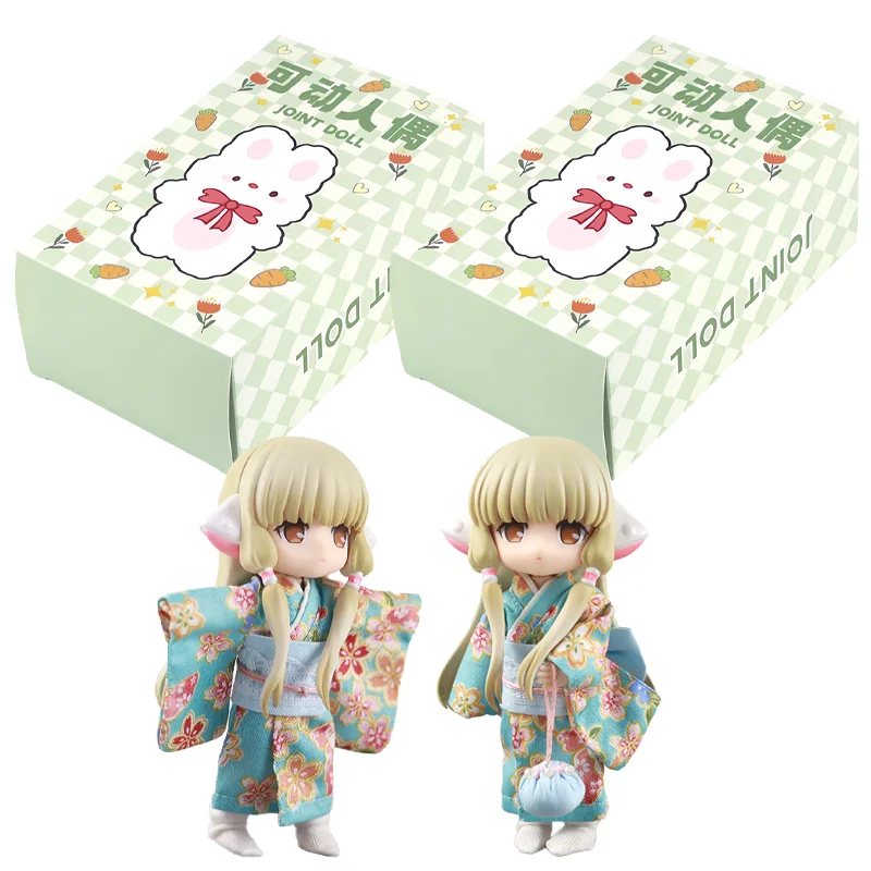 Ob11 1/12 Chobits Chi Series BJD Ruchome Stawy Figurki Anime Śliczne Winylowe Lalki Mystery Box GSC Lalki do Przebierania Model Zabawki Prezenty