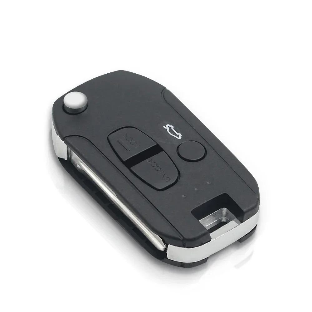 KEYYOU 2 Buttons Modified Flip Folding Remote Key Shell Case For Mitsubishi Outlander Pajero Lancer Evolution Grandis Car Key