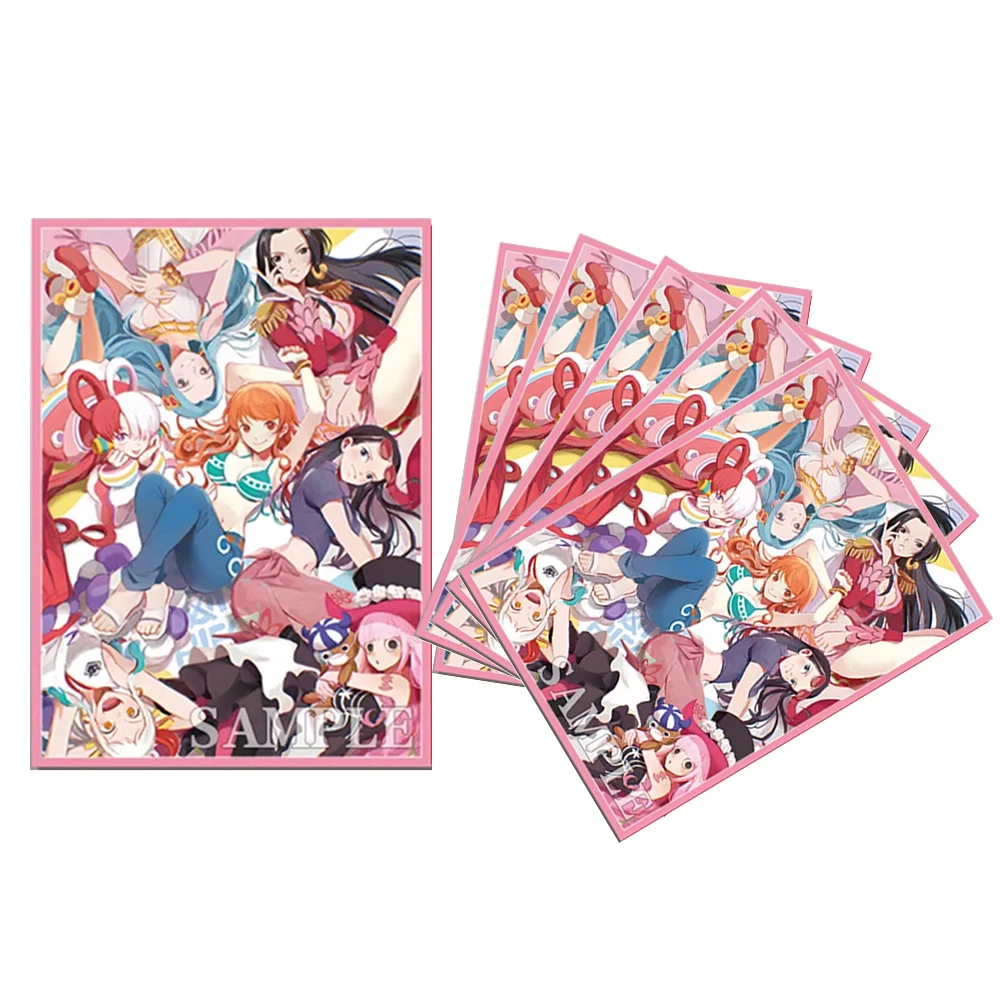 60 PCS 67×92mm Holographic Art Anime Card Sleeves for MGT Top Loading Board Game Card Protector for TCG/PTCG