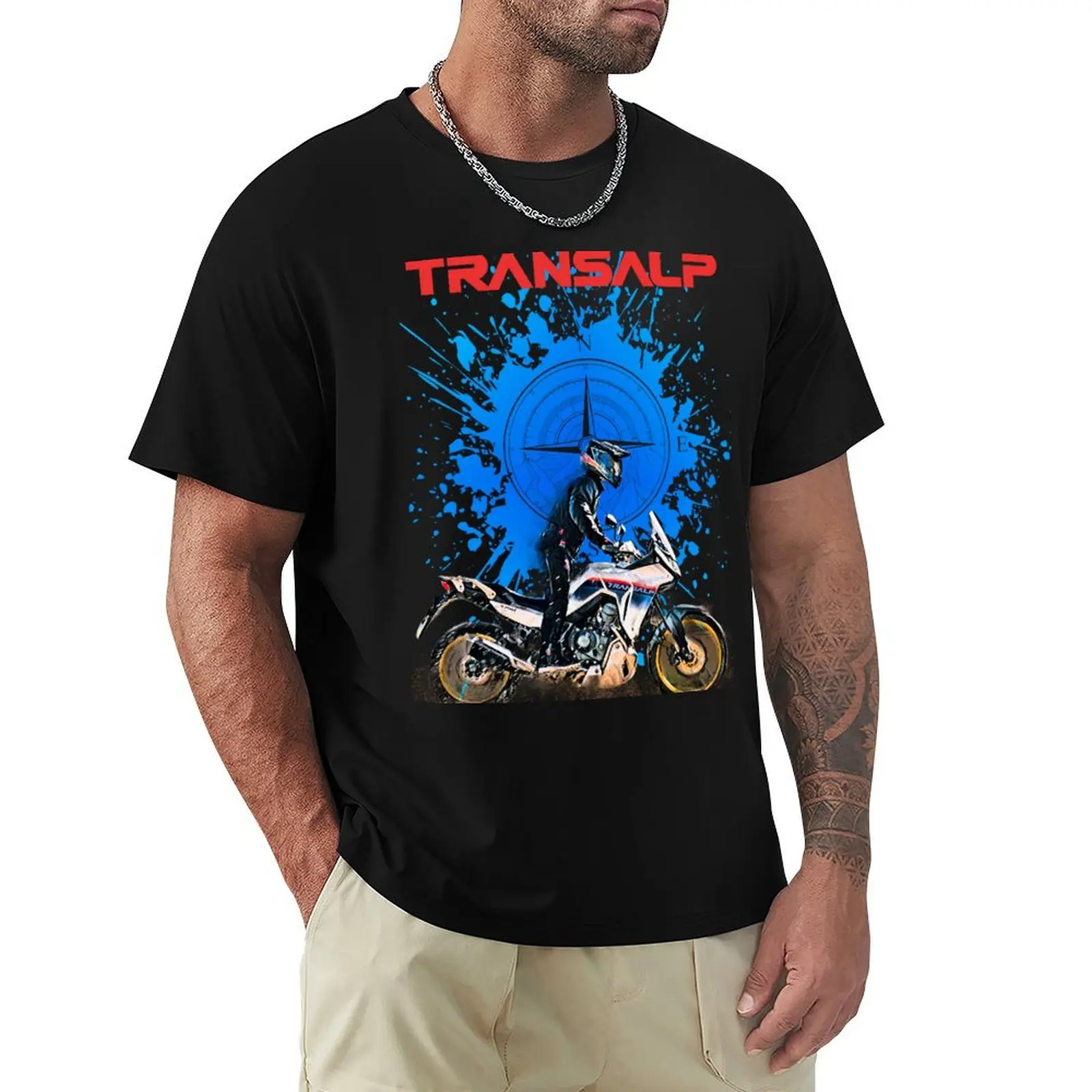 XL 750 Transalp 2022 T-Shirt vintage t shirts summer top t shirts for men graphic