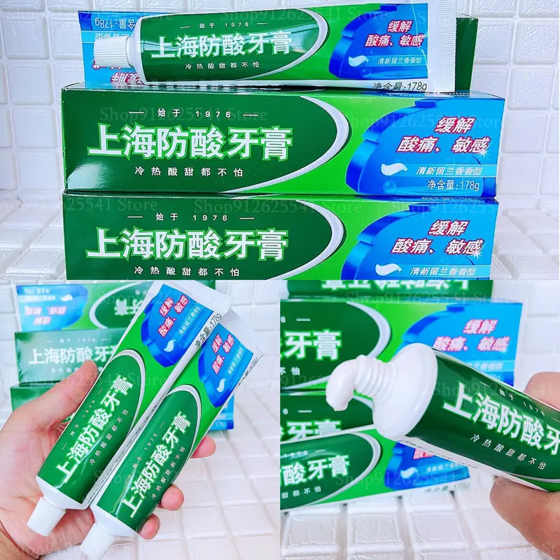 Anti-acid Toothpaste for Kids Adult Bad Breath Treatment Cure Mouth Smell Remover Teeth Whitening Stain Remove Tartar Yellow