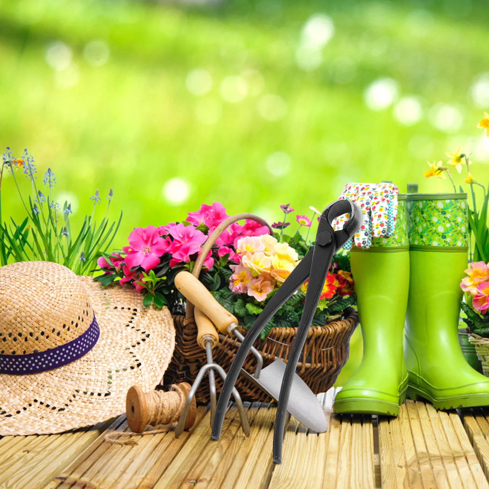 

Carbon Steel Pruning Shears Heavy Duty Wire Cutter for Aluminum Cables Bonsai Branches Garden Trimming Tool Round Stem Clipper