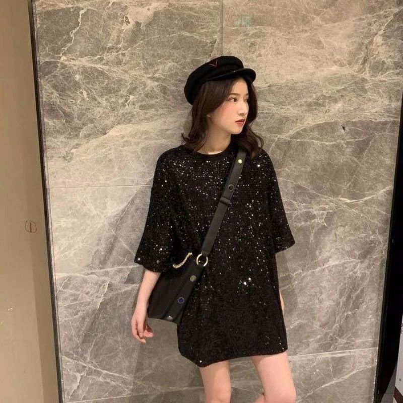 Korean dress with glitter-AliExpress Korean dress with glitter-AliExpress
