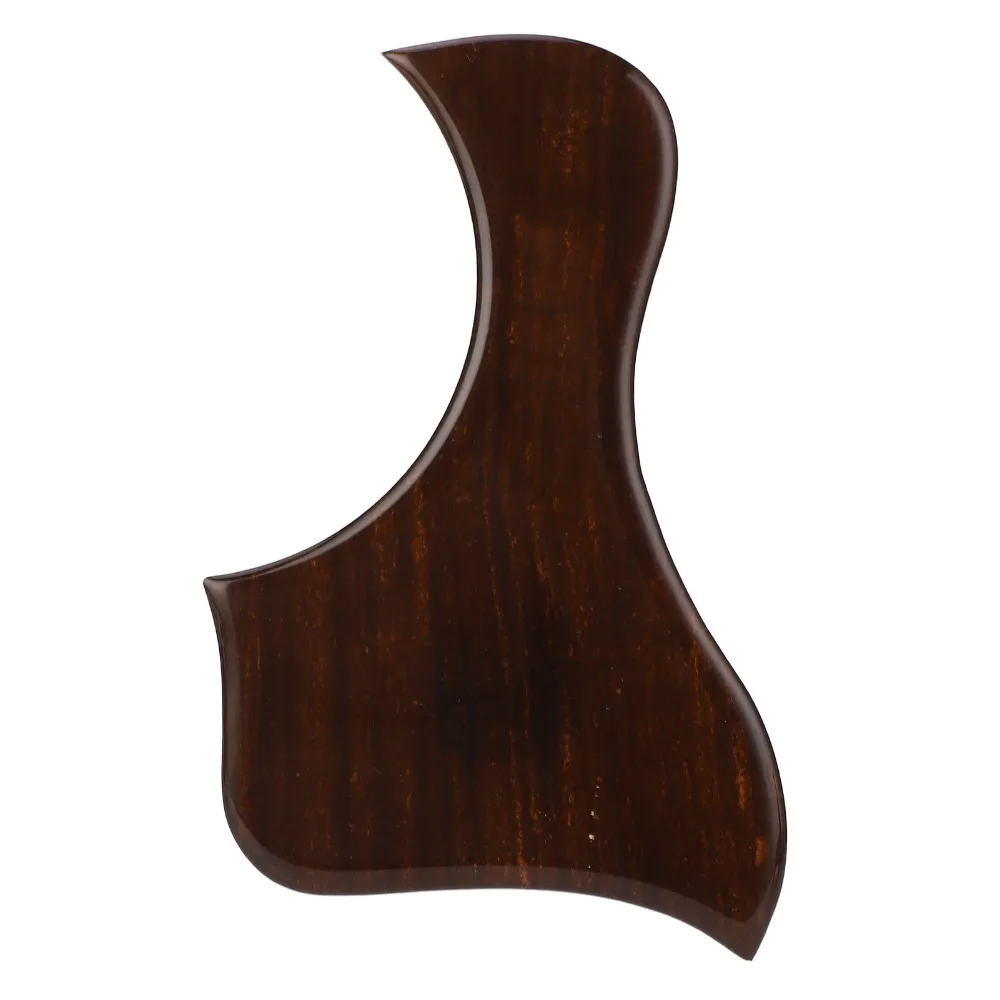 PVC Material Acoustic Guitar Pickguard Self Adhesive Wood Grain Musical Instrument Pickguard Thickening Scratch Plate Guard