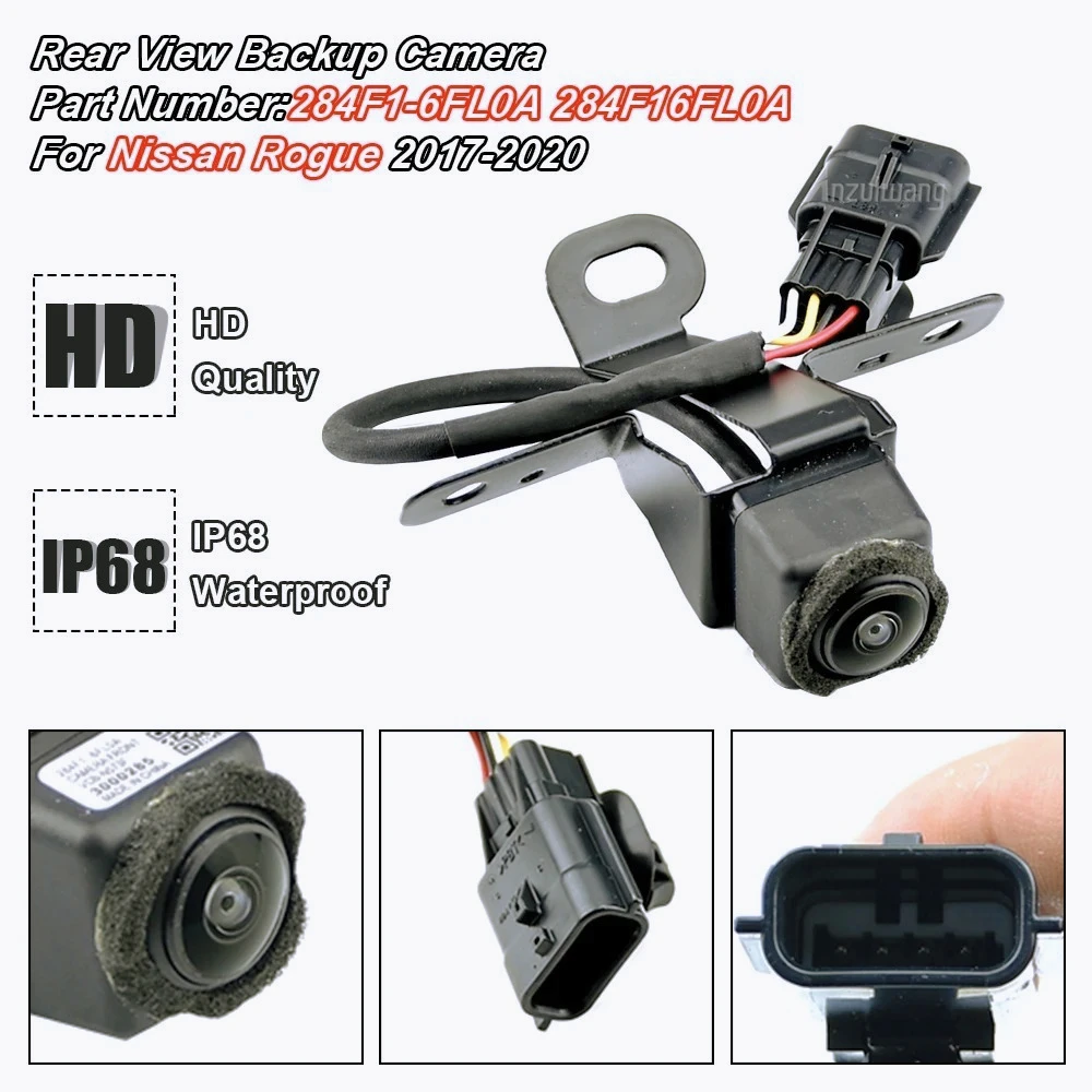 

ZZ-New Car Front View Parking Camera For Nissan X-TRAIL T32 ROGUE QR25DE 2016-2019 284F1-6FL0A 284F16FL0A