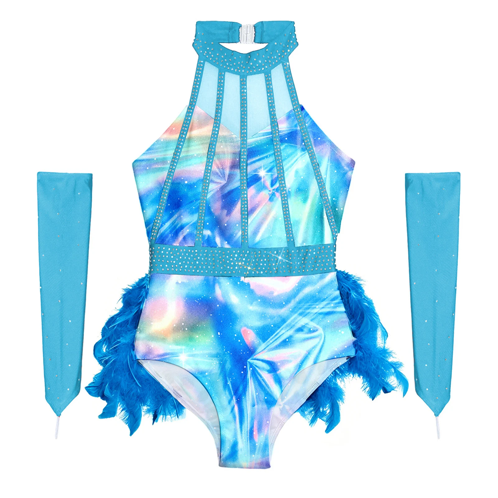 macacao-de-danca-jazz-para-meninas-com-saia-de-plumas-e-mangas-leotardos-de-danca-ballet-com-strass-fantasias-com-estampa-de-dalmata