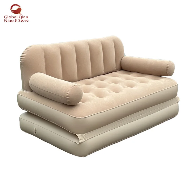 Automatic Inflatable Sofa Bed Outdoor Portable Folding Air Bed for Camping Tent Lazy Household Sofa – Comfortable Sleep Solution