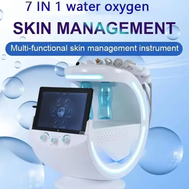 Hydro Dermabrasion Facial Beauty Machine für Tiefenreinigung Smart Ice Blue Multifunktions-Hautmanagementsystem