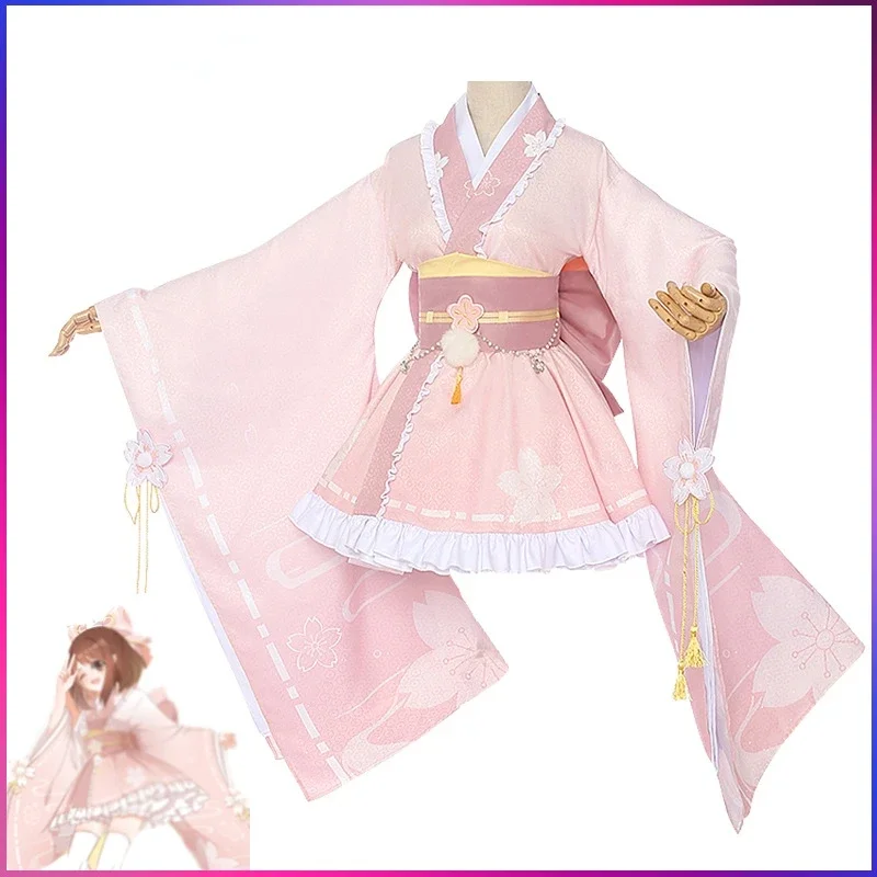 Halloween Cosplay Costume Two-dimensional Anime Coffee Shop Family Party Campus Stage Performance Comic Show Cosplay Costume