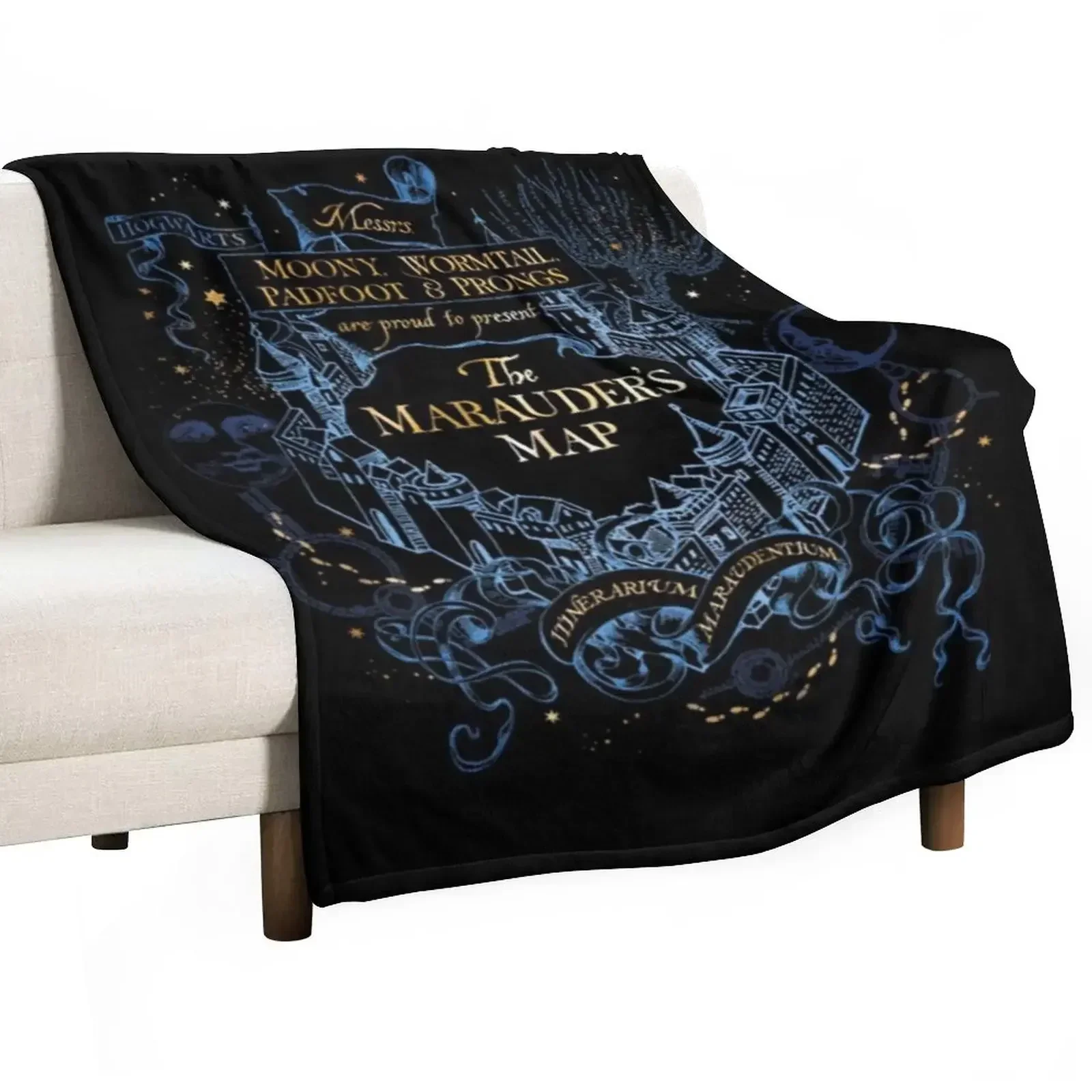 HP Marauders |Magic, 2022 BEST TO BUY (542K) ????? LIMITED EDITIONPERFECT GIFT Throw Blanket Sofa Throw For Baby Blankets