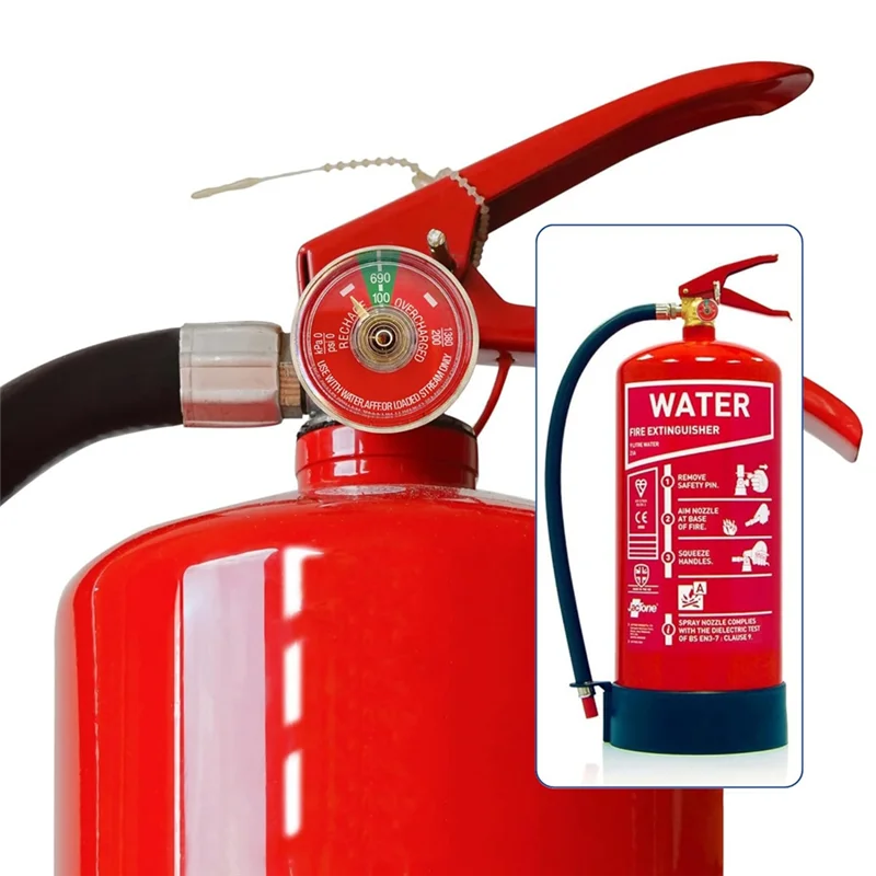 BSEVB-manómetro 1-100PSI 50 Uds para extintores de agua portátiles aptos para Amerex, Ansul rosca NPT de 1/8 pulgadas