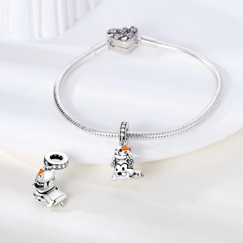 

Симпатичные кошки и собаки, бусины из стерлингового серебра 925 пробы, оригинальные бусины, подходят для оригинальных подвесок 925, браслетов, бусины, ювелирные изделия, подарки для женщин