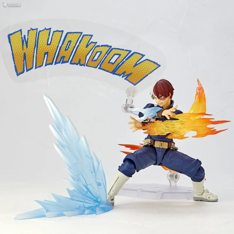 Kaiyodo Original AMAZING YAMAGUCHI My Hero Academy 시리즈 Andeer 액션 피규어 모델 장난감 움직일 수있는 모델 장식품 소년을위한 선물