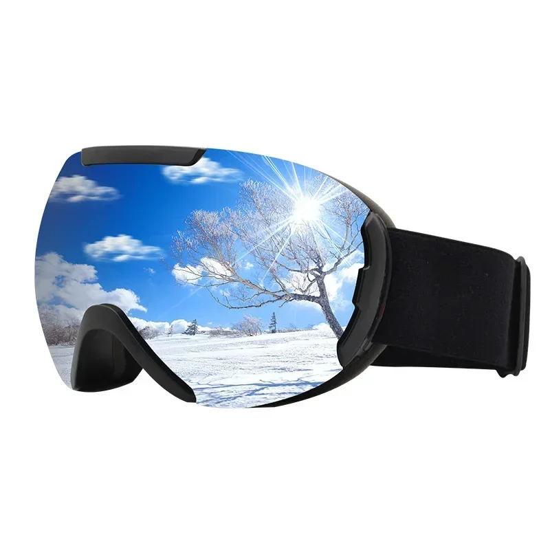 2025 Ski Glasses Large Spherical Double Layer Anti Fog Snow Goggles Snow Goggles Mountaineering Goggles Ski Supplies