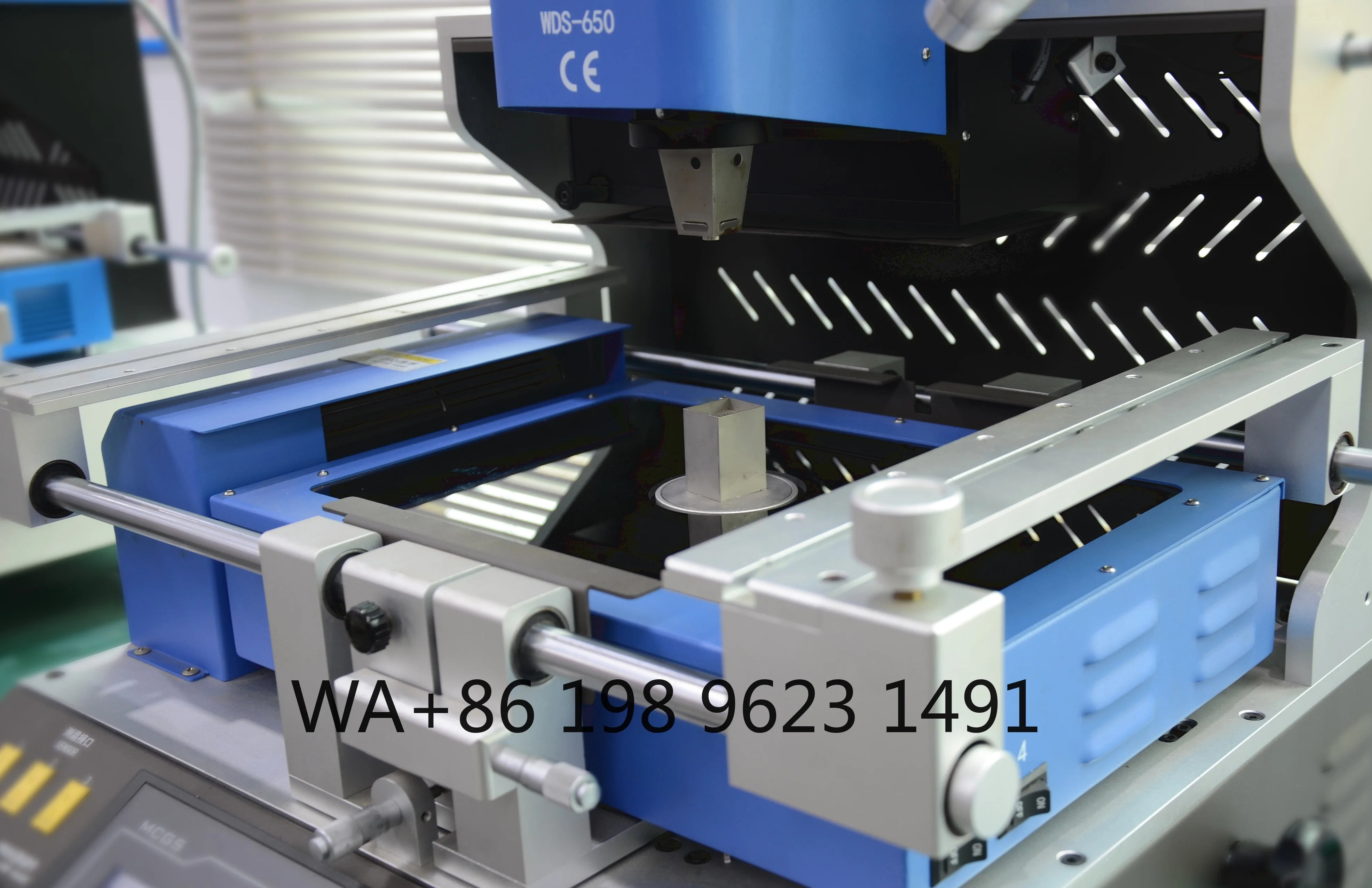 0.01mm Precision Auto BGA Soldering Station PLC Control 1080P LCD Display Professional PCB Rework Repair Tool