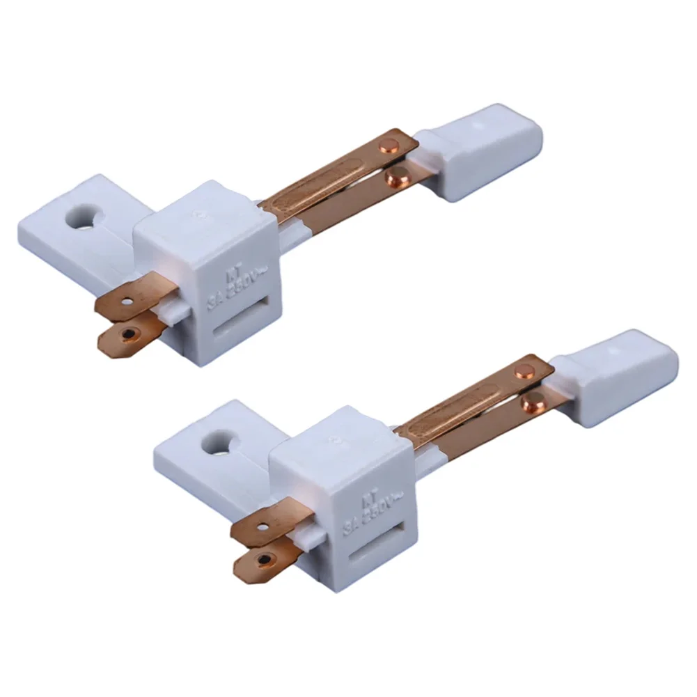 2PCS White Plastic Washing Machine Lid Door Contact Switch Spring For Semi Automatic Spin Dry Drum Repair Parts
