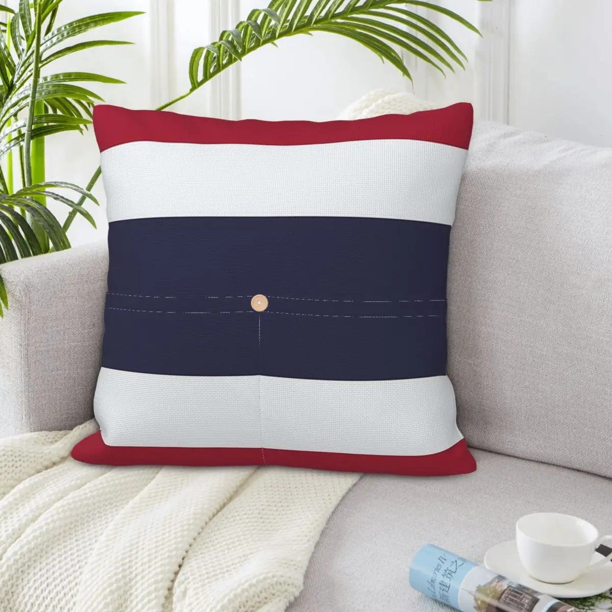 Flag Of Thailand For All Proud Thai People Pillowcase Cushion Cover Polyester Decorative Bedroom Home Comfort Throw Pillow