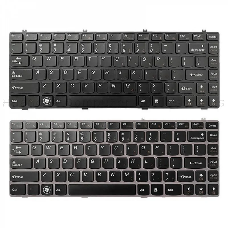 SS+US English Internal Laptop Replacement Keyboard For Lenovo Y470 Y470A Y470N Y470P Y471 Y471A Y475 Notebook Built-in Keyboard