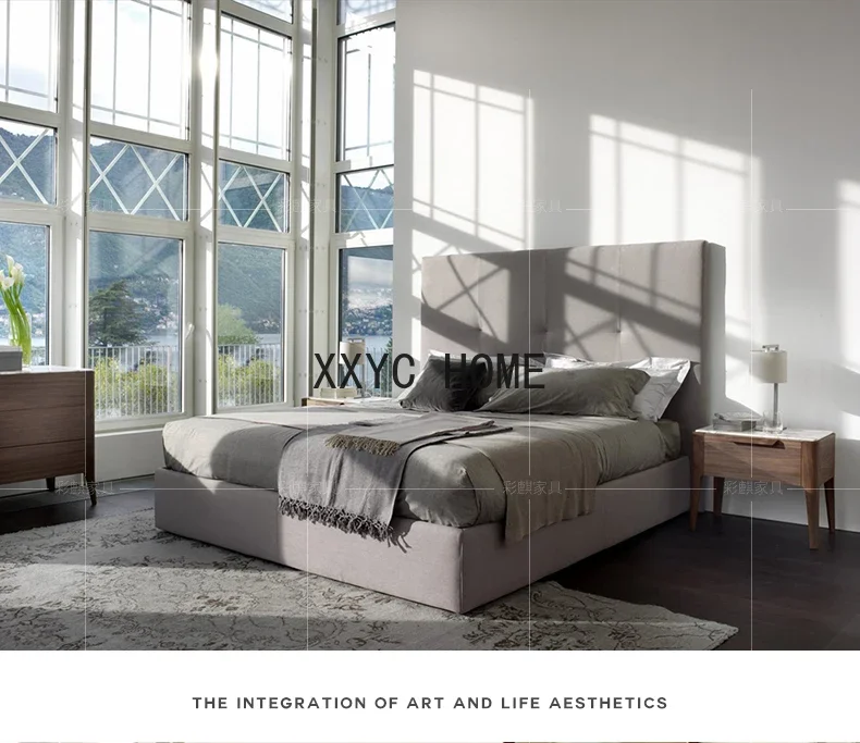 

Modern Minimalist Nordic TV Cabinet Light Luxury Chest of Drawers Italian Minimalist Bedroom Locker of Bed End furniture