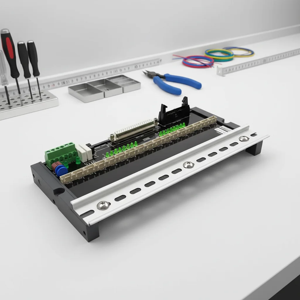 input/output three-terminal isolation main board backplane PHFD-16AIO screw terminal 50A industrial grade1 units per package