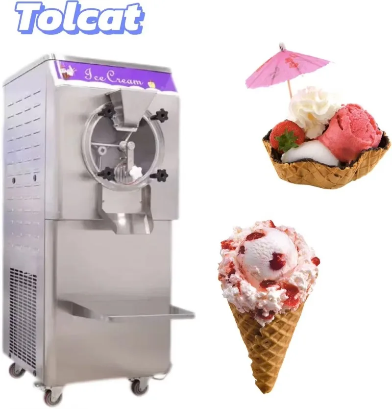 Tolcat Commercial Hard Ice Cream Machine High-efficiency Cooling + High Expansion Rate Equipment Recommendation