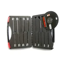 12Pcs Improved Flagpole With Pin Locksmith Tool Lock Picks Set