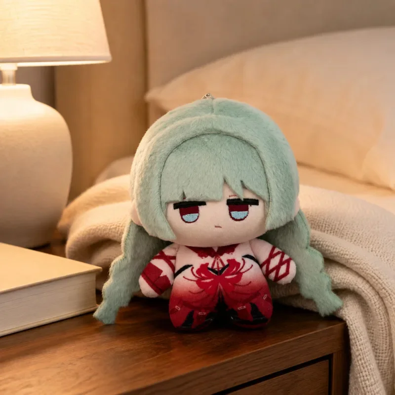 Wuthering Waves Phrolova 10cm Cotton Doll Cute Anime Character Figure Printed Mini Doll Room Decor Collectible Gift For Fans New