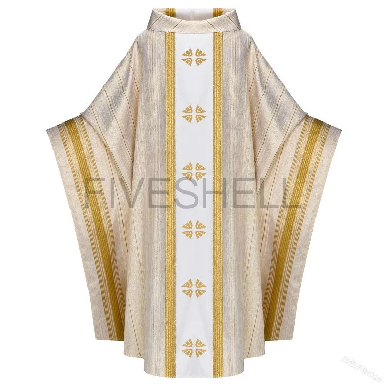 Abito musulmano da uomo Costume Cosplay di Halloween Jubba Thobe abito da preghiera abito retrò sacerdote medievale monaco mantello cattolico Cape