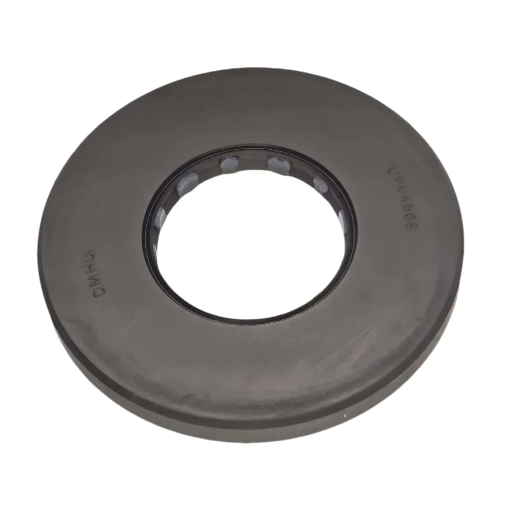 UP0450E high-pressure oil seal, with the size of 33.34*72.39*9.5 mm or 33.34x72.39x9.5mm, is a nitrile rubber (NBR) oil seal.