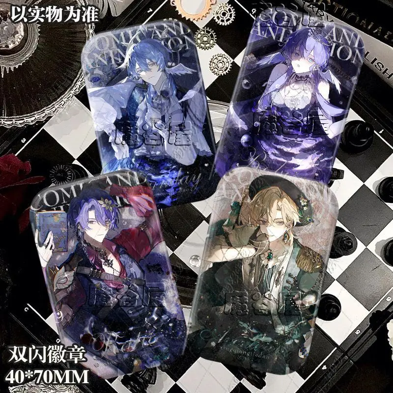 أنيمي لعبة هونكاي ستار السكك الحديدية سلسلة شارة اليراع Anaxa Argenti روبن Boothill جينغ يوان تأثيري شارة بروش