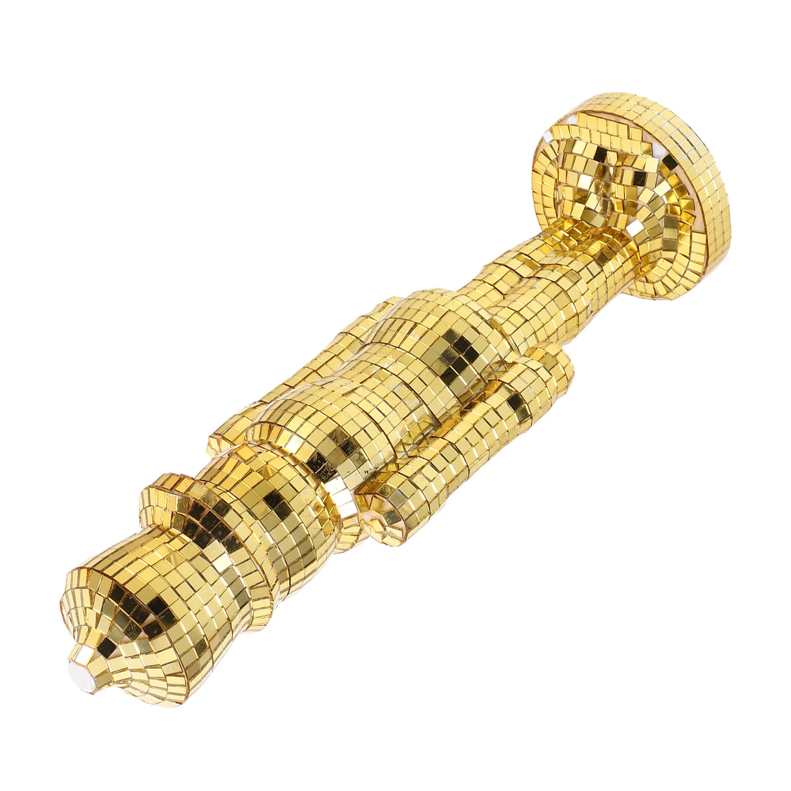 

40Cm Artistic Glass Nutcracker Figure: Functional Decorative Holiday Ornament for Cabinet Tabletop Christmas Home Decoration