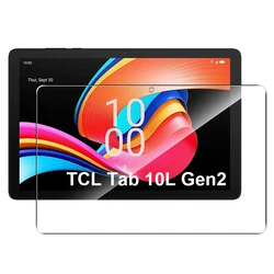For TCL Tab 10L Gen 2 Tempered Glass Screen Protector 10.1 Inch Tablet Anti Scratch Clear Protective Film