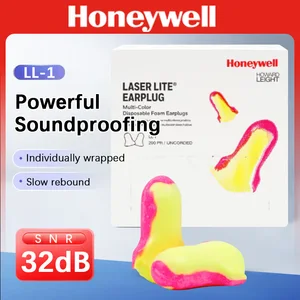 50 pairs】Honeywell noise-canceling earplugs LL-1 sound isolation earplugs Sleeping Learning Factory noise earplugs Protection