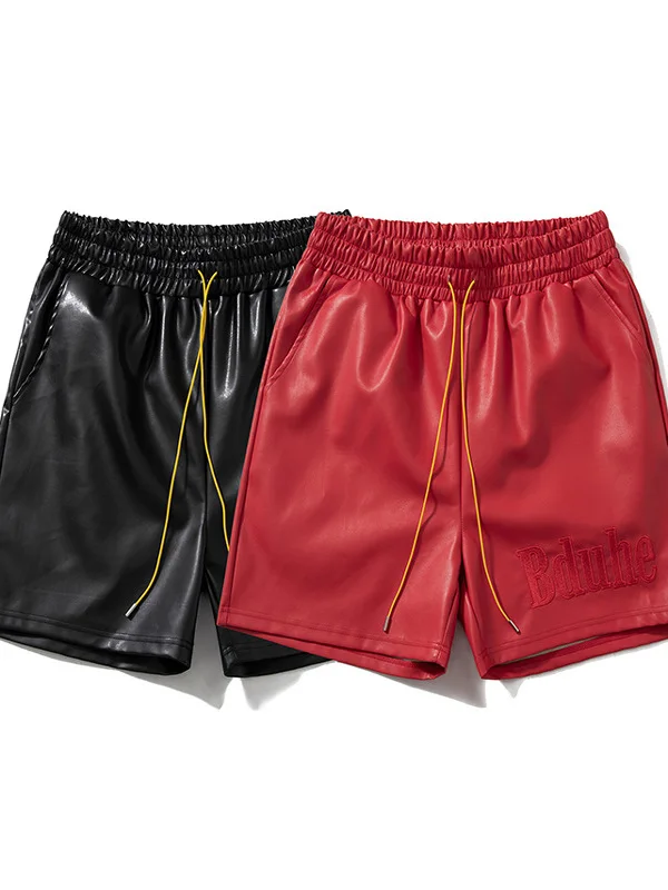 

Loose Sports orts Men's High Street Sle Five-Quarter Length Casual Pants Straight Leg mid Waist Youth Suitable All Seasons